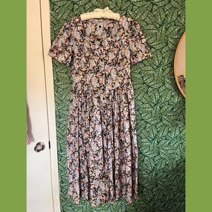 1980s Laura Ashley Dress